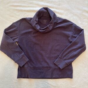 Freely Purple Cowl Neck Sweater- like new
